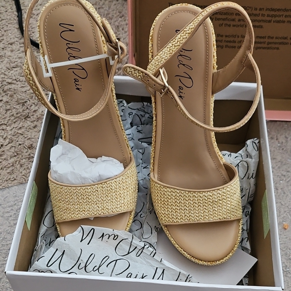 Wild Pair Vidaa Ankle-Strap Platform Sandals